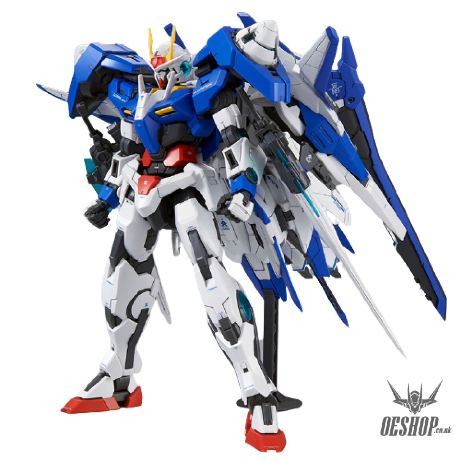 1/100 MG GN-0000 + GNR-010/XN Gundam XN RAISER Scale Model Kits