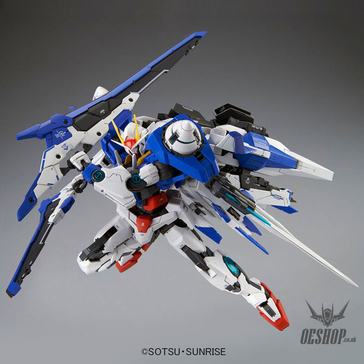 1/100 MG GN-0000 + GNR-010/XN Gundam XN RAISER Scale Model Kits