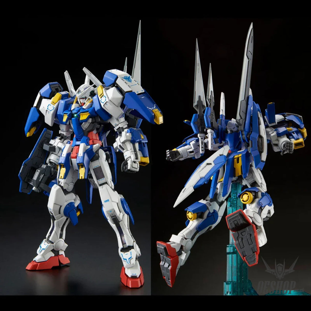 1/100 MG GN-001/HS-A01 Gundam Avalanche Exia Scale Model Kits