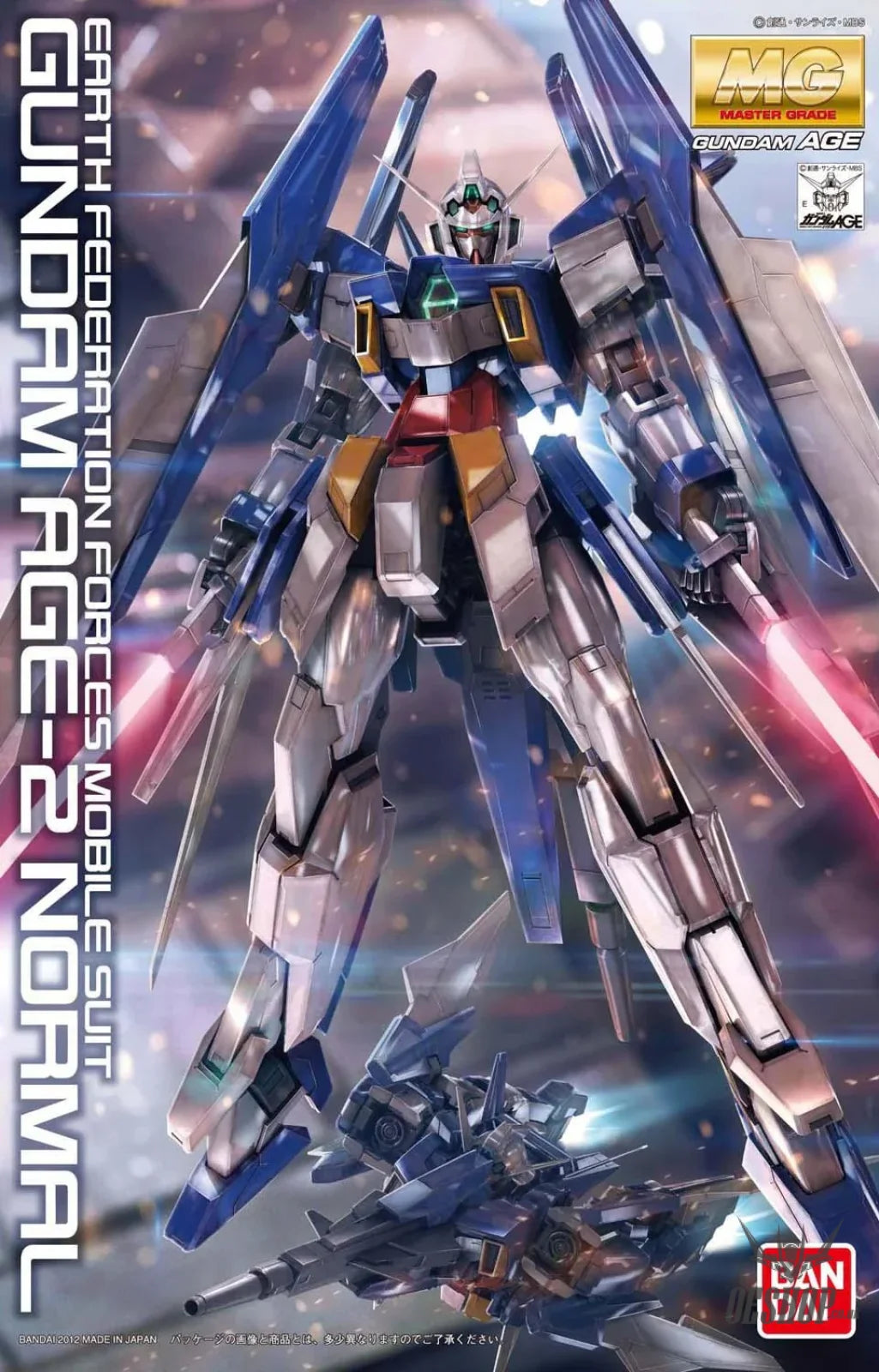 1/100 MG Gundam AGE-2 Normal Scale Model Kits