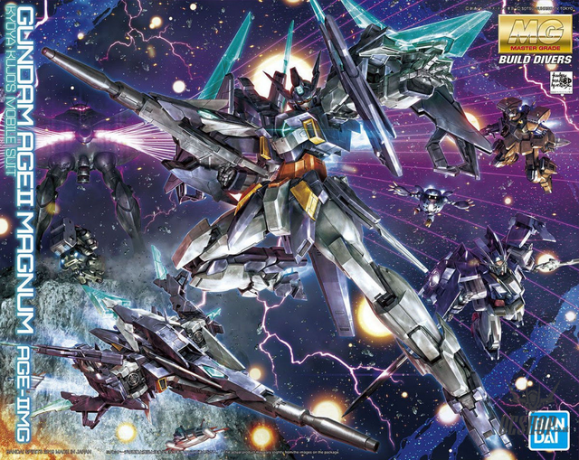 1/100 MG Gundam AGEII Magnum Scale Model Kits