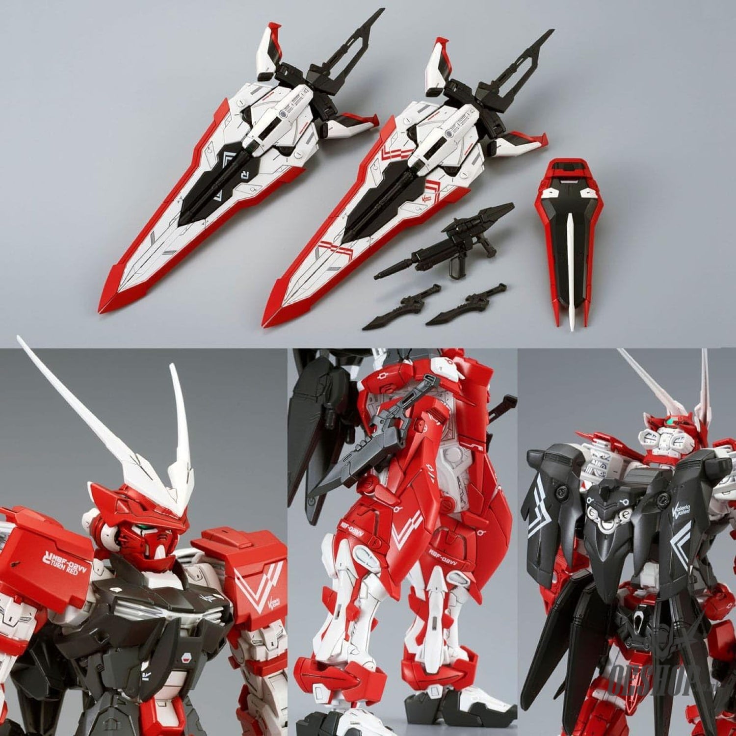 1/100 MG Gundam Astray Turn Red Scale Model Kits