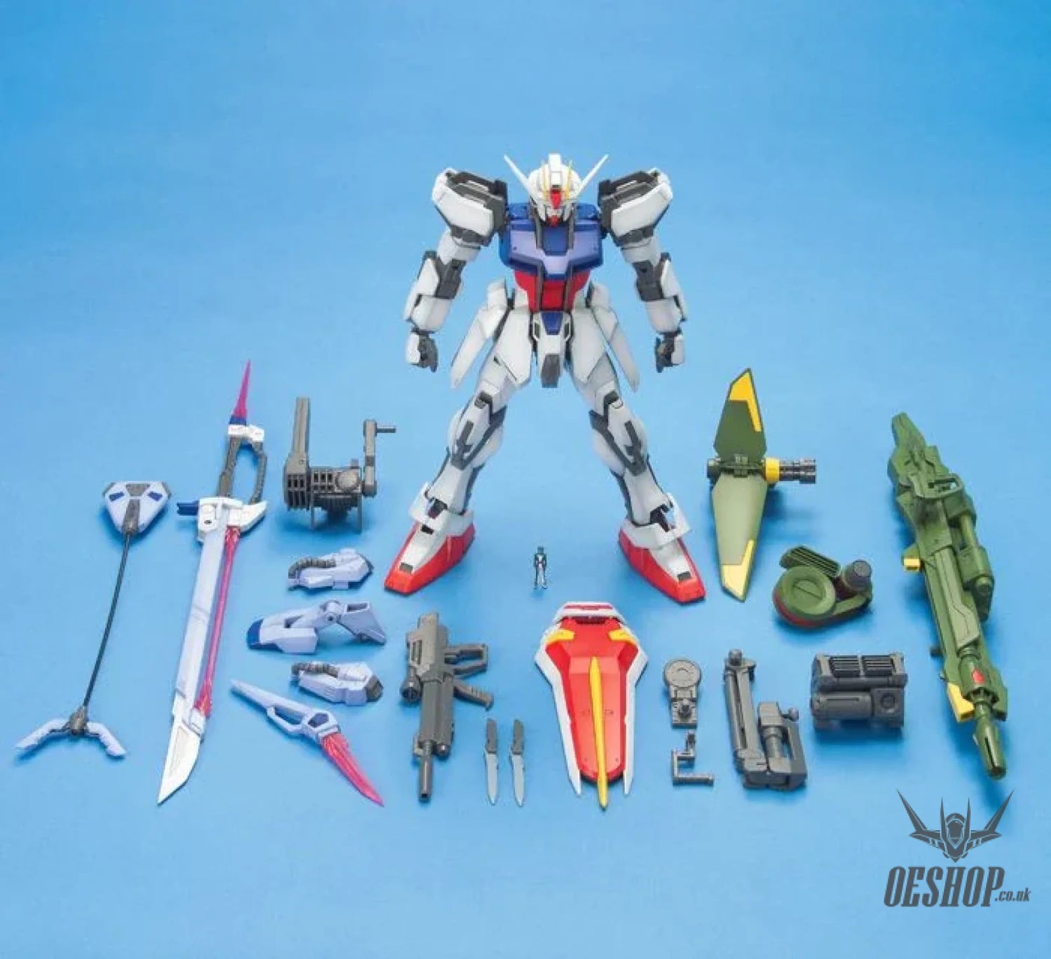 1/100 MG Launcher/Sword Strike Gundam Scale Model Kits