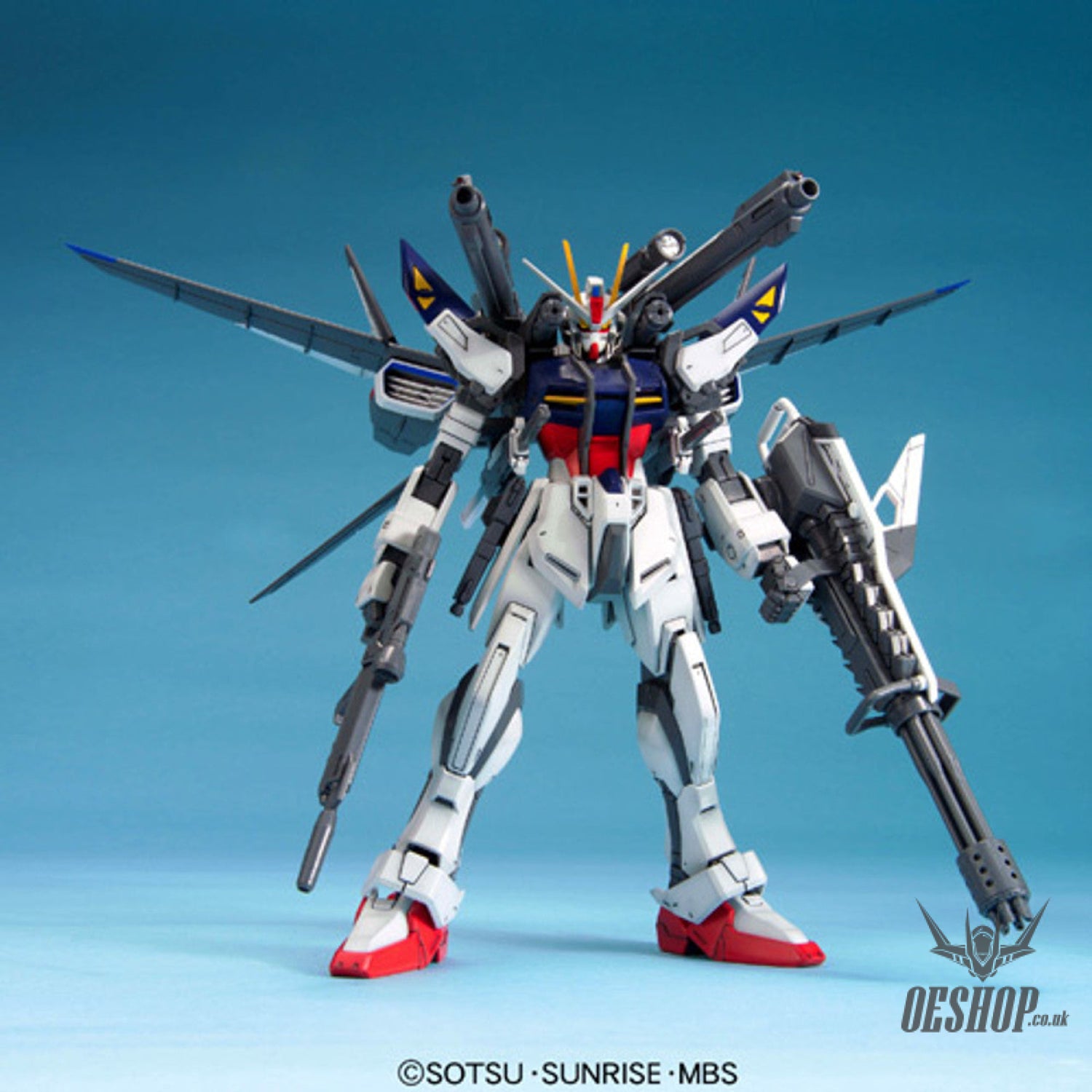 1/100 MG Lukas’s Strike E + IWSP Scale Model Kits