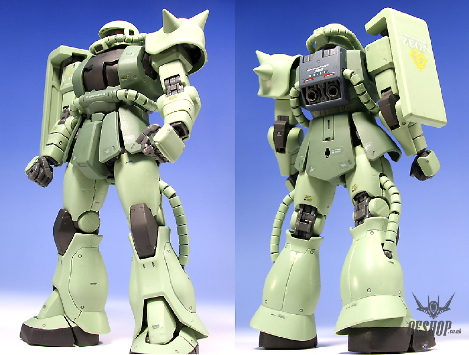 1/100 MG MS-06J Zaku II VER 2.0 Scale Model Kits