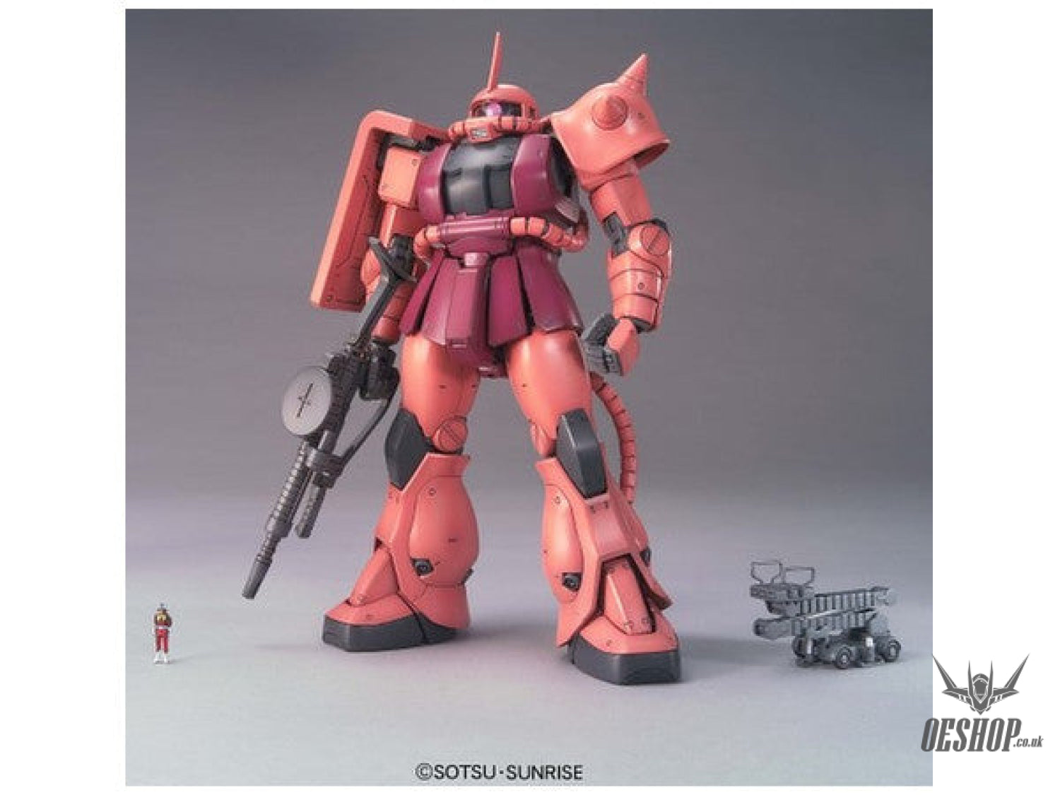 1/100 MG MS-06S Char’s Zaku II Ver. 2.0 Scale Model Kits