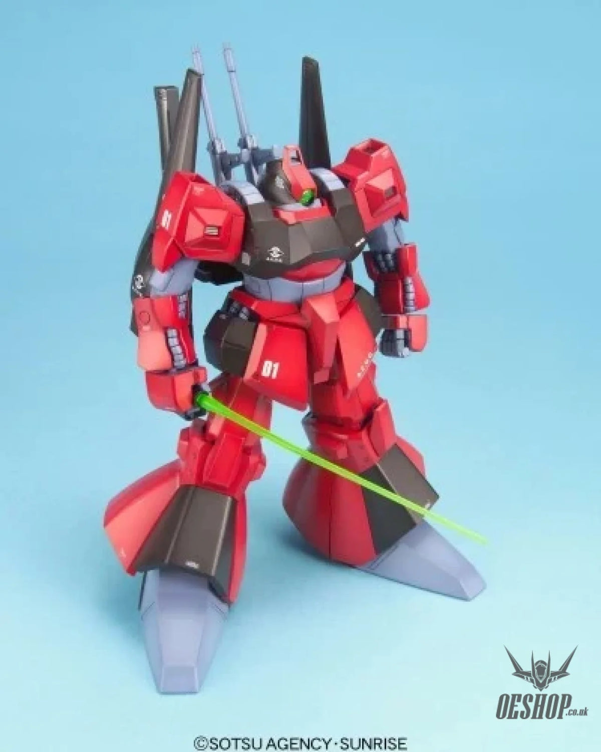 1/100 MG Rick-Dias Red Version - Scale Model Kits