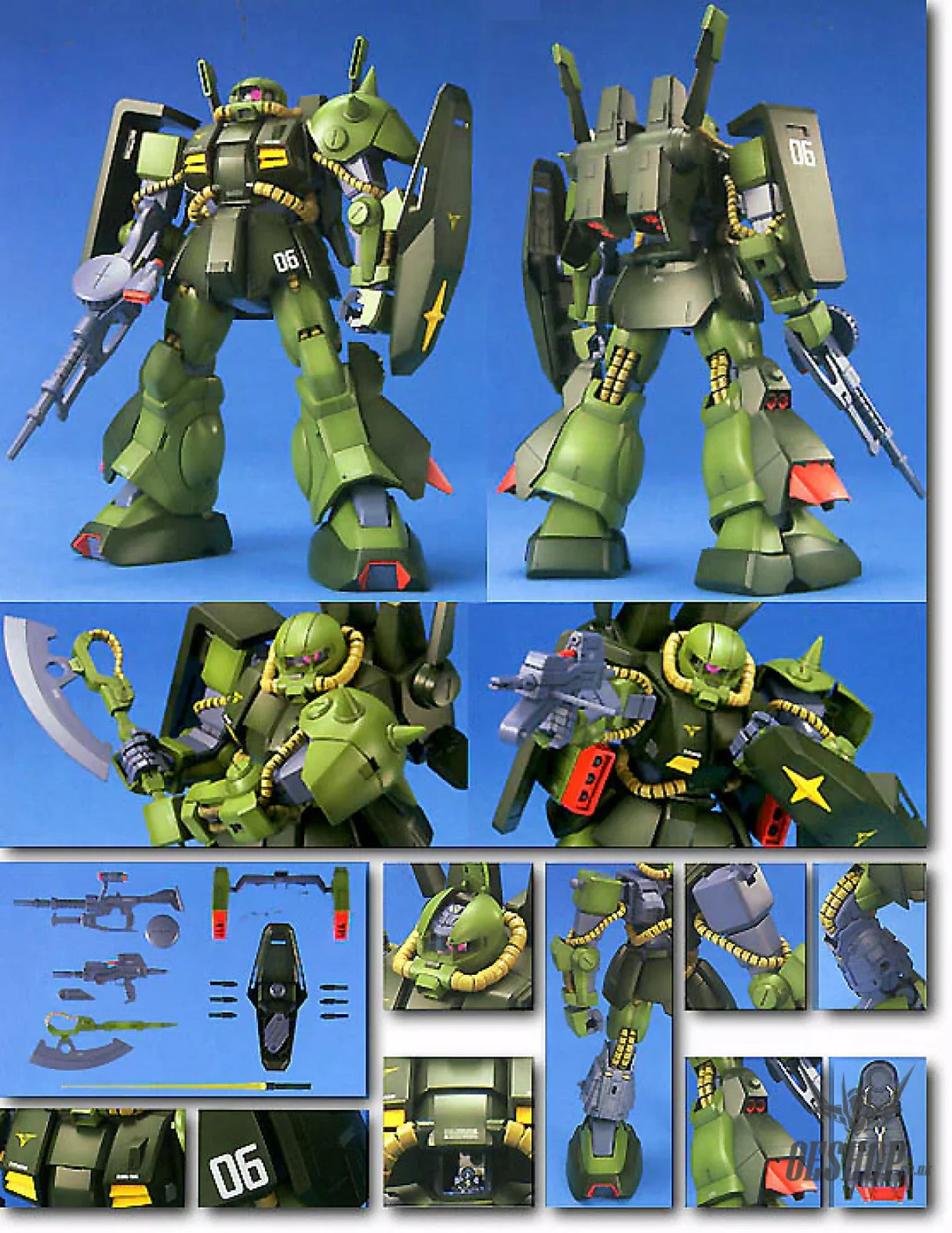 1/100 MG RMS-106 Hi-Zack - Scale Model Kits