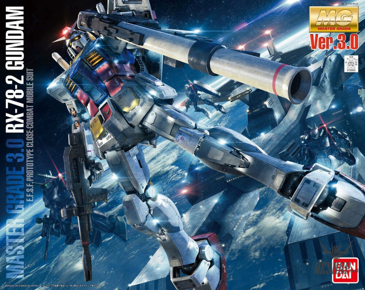1/100 MG RX-78-2 Gundam VER. 3.0 Bandai 55.00 OEShop