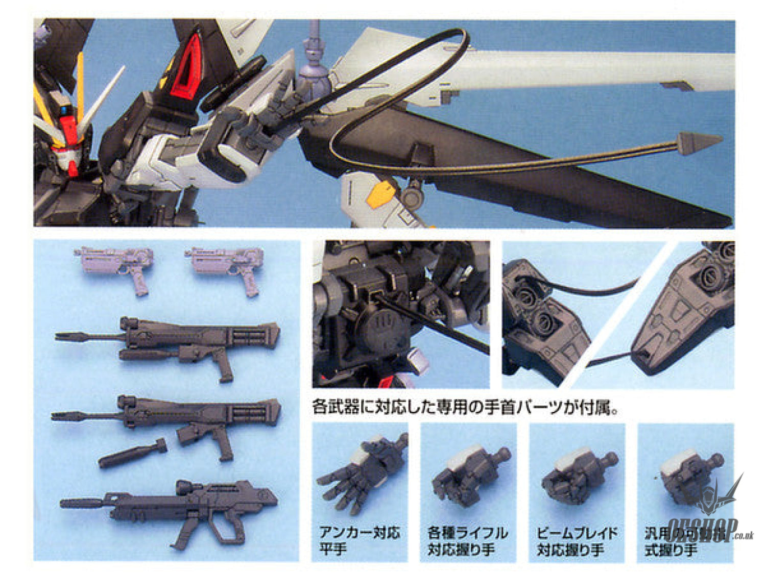 1/100 MG Strike Noir Gundam Scale Model Kits