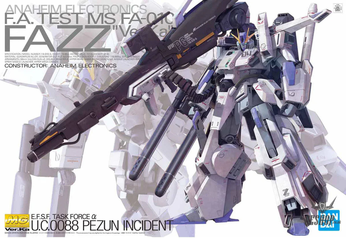 1/100 MG Ver Ka FAZZ Ver.Ka - Scale Model Kits