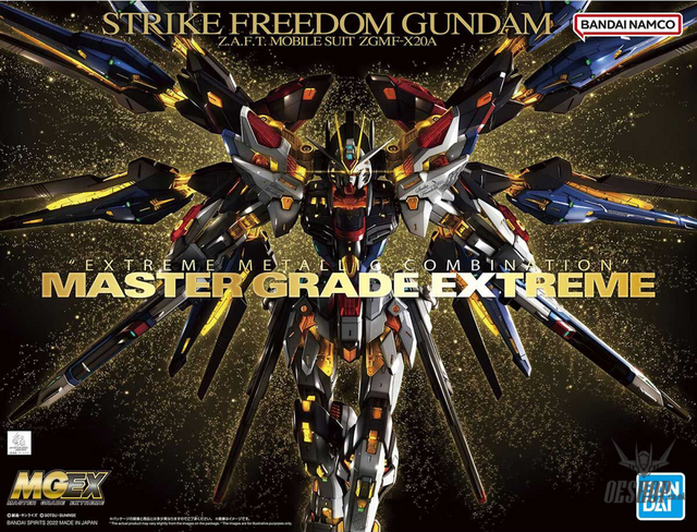 1/100 MGEX Strike Freedom Gundam Scale Model Kits