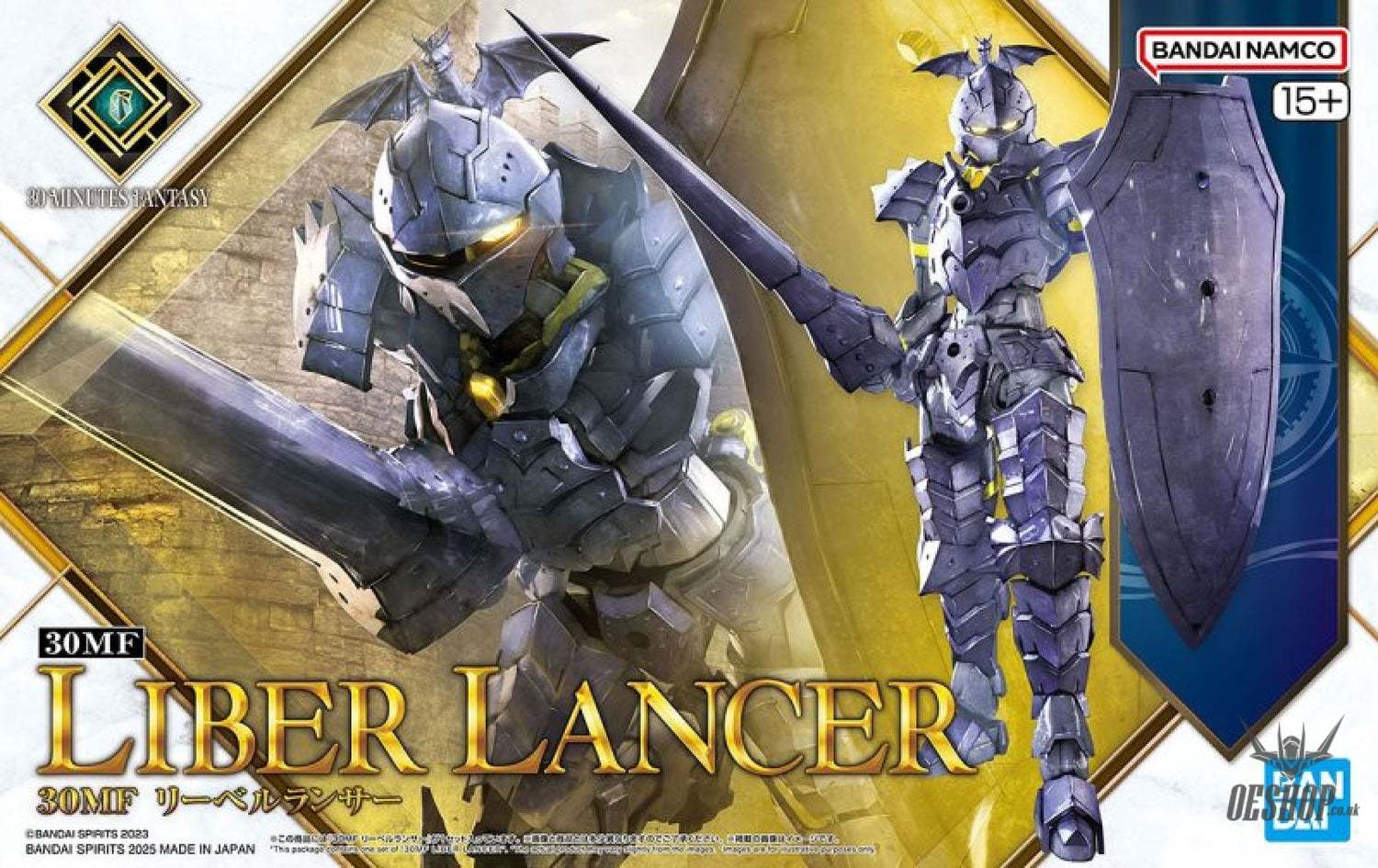 1/144 30 Minutes Fantasy 30MF 10 Liber Lancer Scale Model Kits