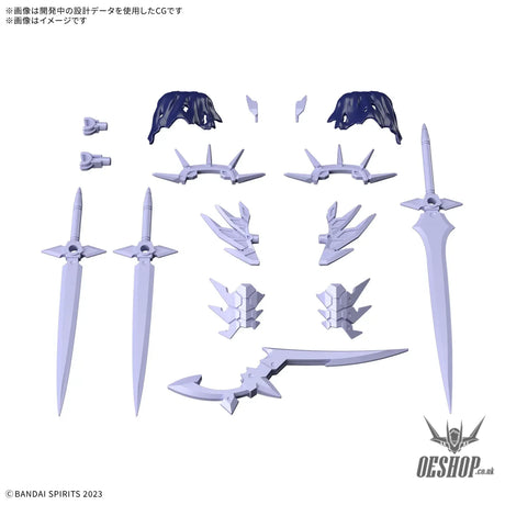 1/144 30 Minutes Fantasy 30MF A-11 Class Up Armor (Liber Assassin Slash) Scale Model Kits