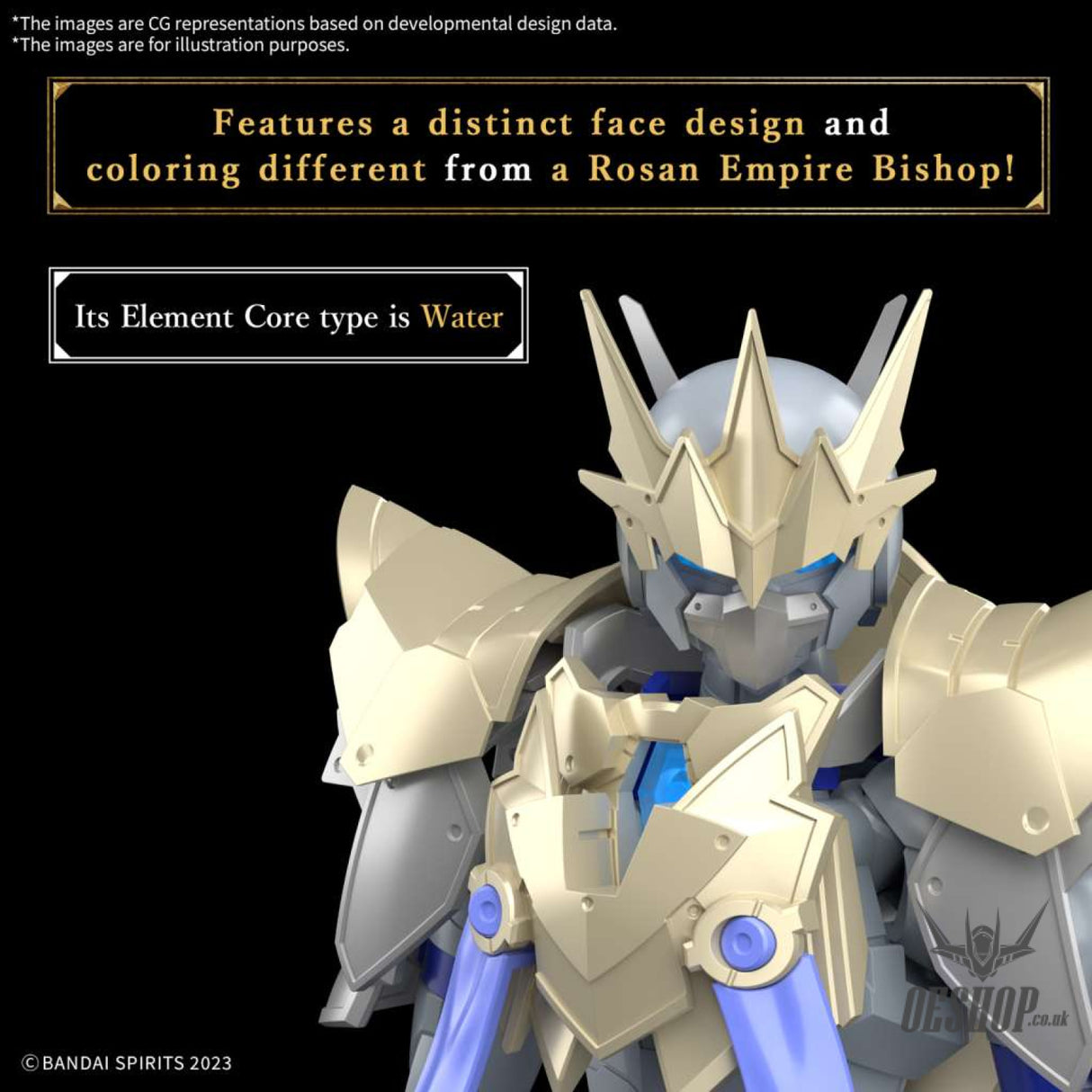 1/144 30 Minutes Fantasy 30MF Liber Bishop Scale Model Kits