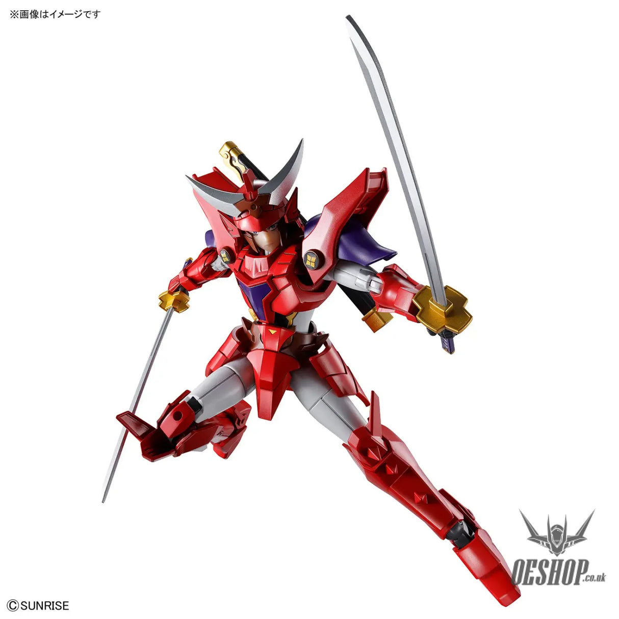 1/144 30 Minutes Fantasy 30MF Yoroi-Shinden Samurai Troopers (Ronin Warriors) Gai of the Heat - Scale Model Kits
