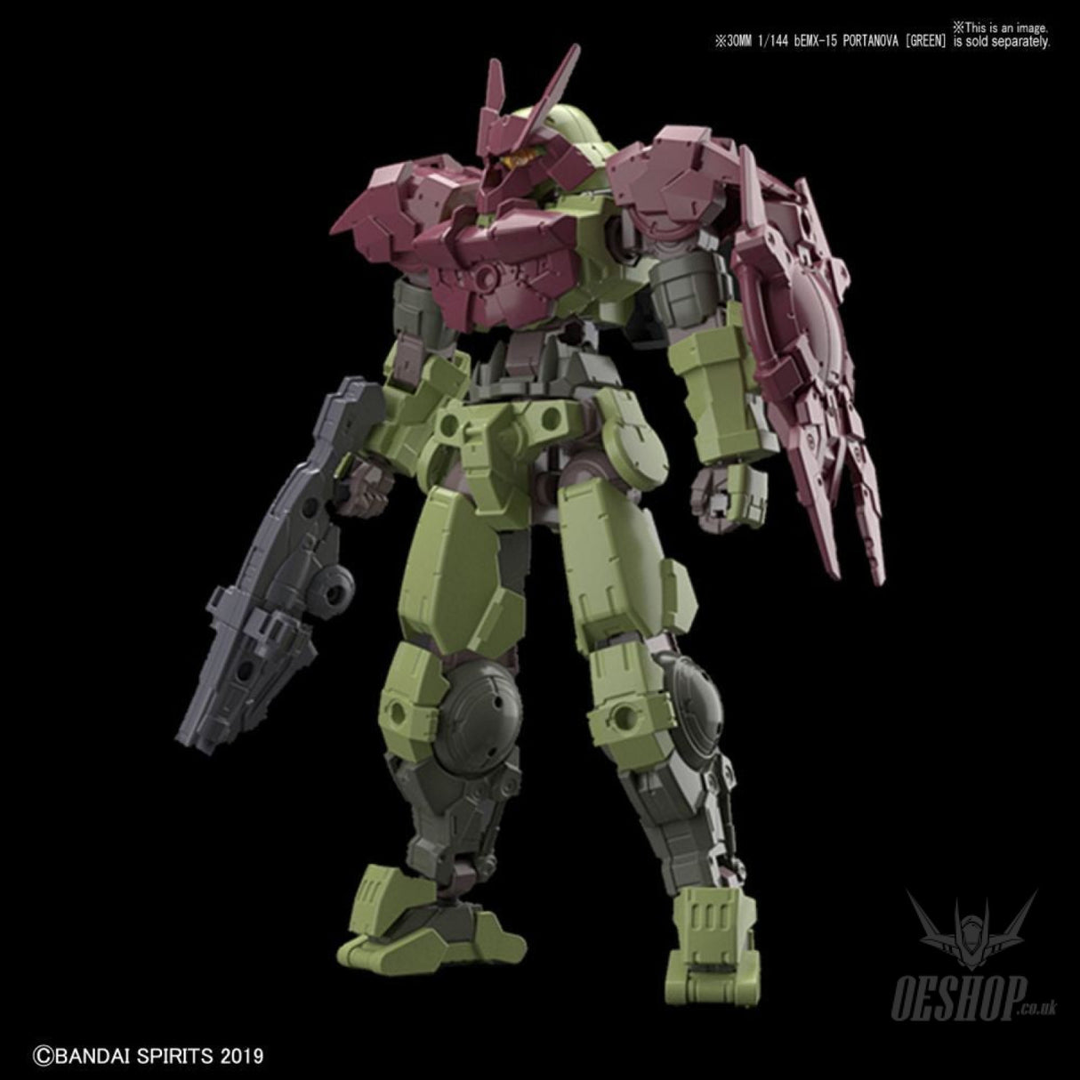 1/144 30MM Option Armor OP-05 for Close Fighting (PORTANOVA, Dark Red) Bandai Bandai 4.19 OEShop