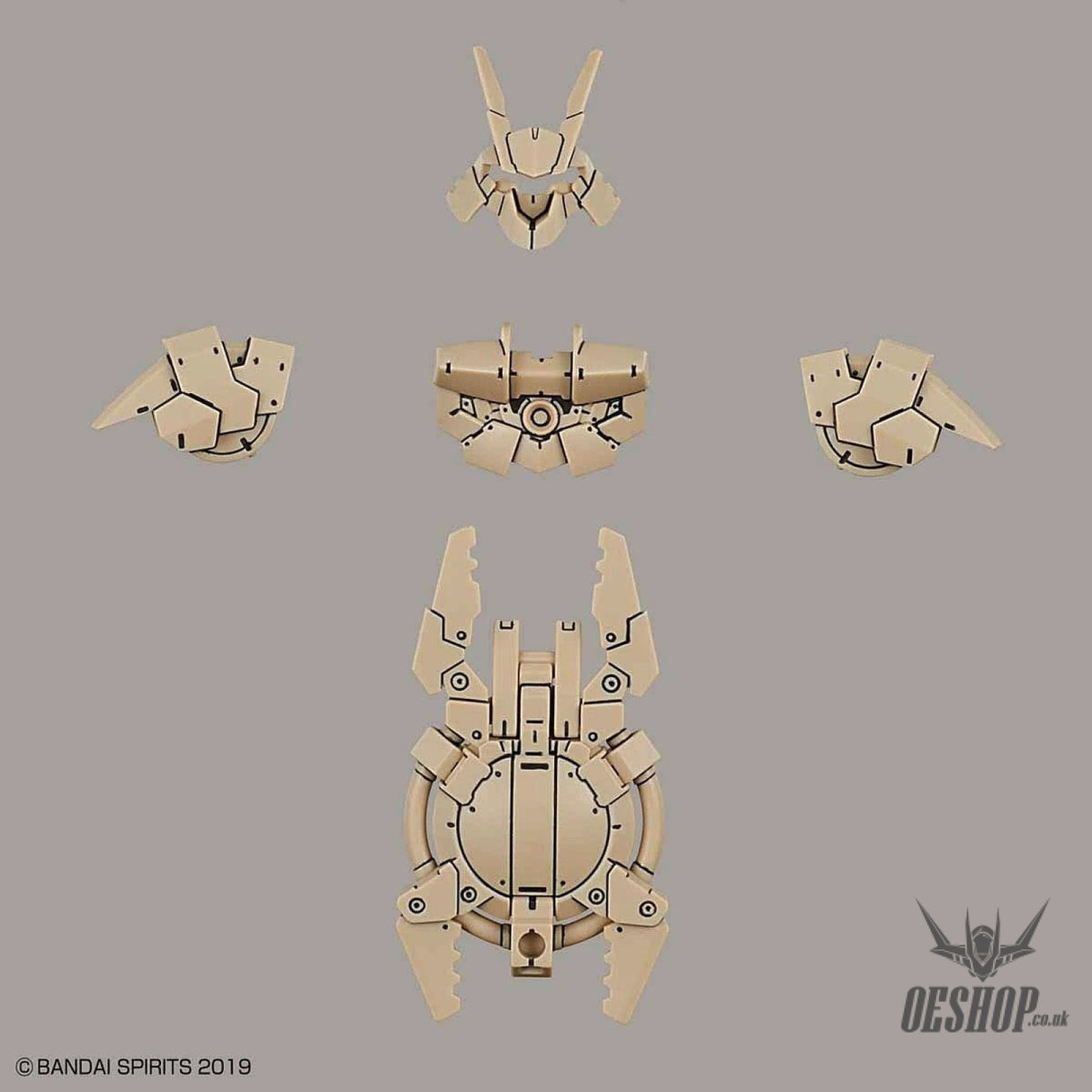 1/144 30MM Option Armor OP-06 for Close Fighting (for PORTANOVA, Sand Yellow) Bandai Bandai 4.19 OEShop
