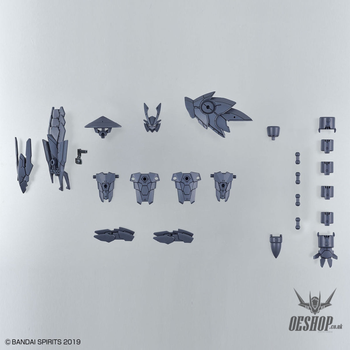 1/144 30MM w-10 Option Parts Set 4 (Sengoku Armor) Scale Model Kits