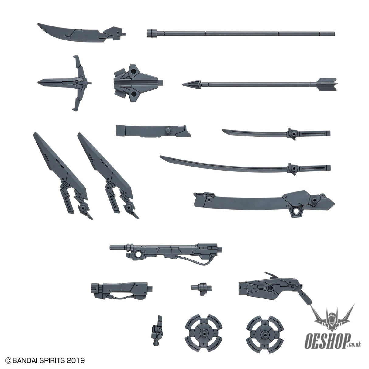 1/144 30MM w-11 Customize Weapons (Sengoku Army) Scale Model Kits