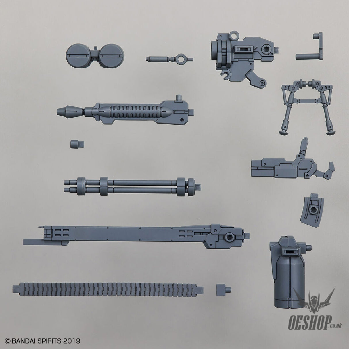 1/144 30MM w-18 Customize Weapons (Gatling Unit) Scale Model Kits