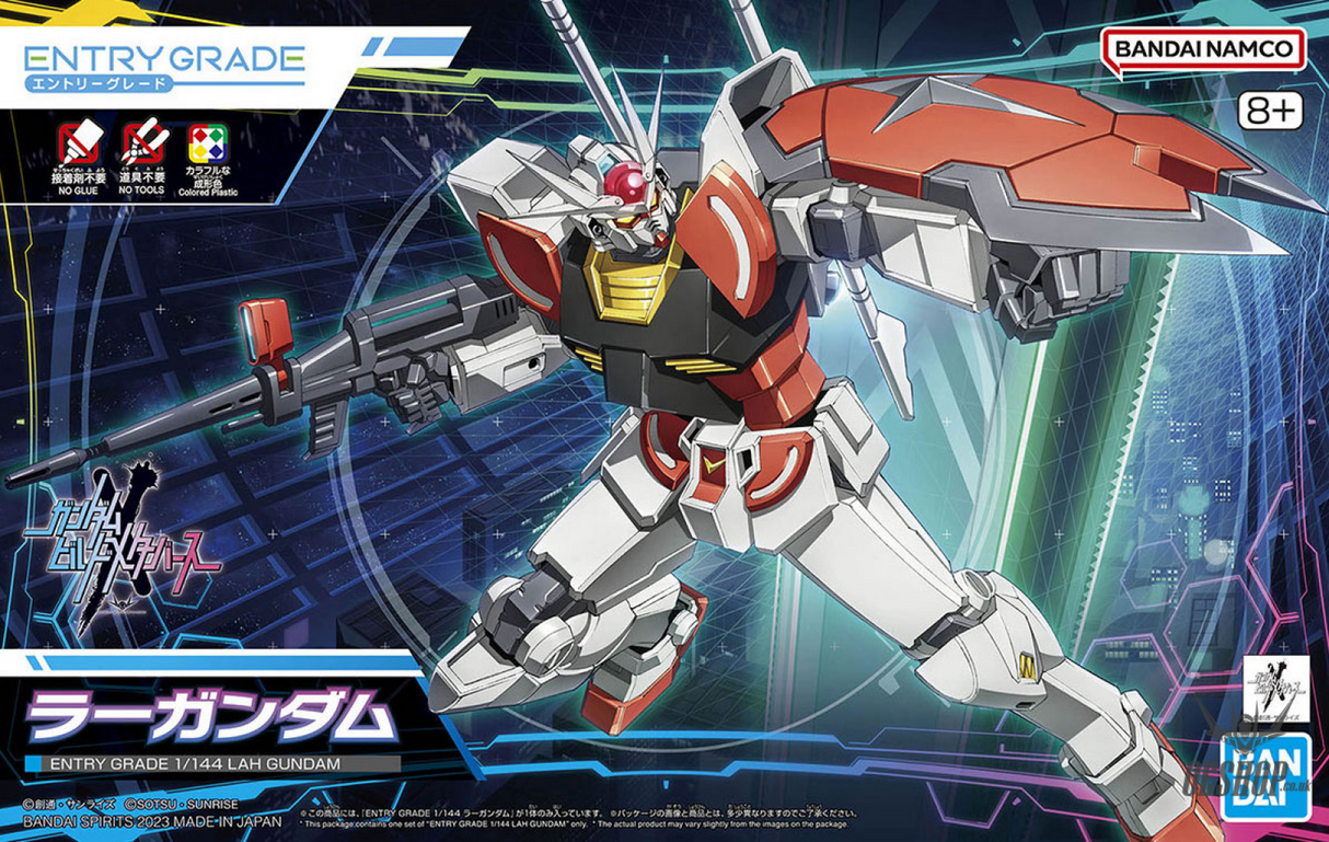 1/144 EG 01 Lah Gundam (Gundam Build Metaverse) Scale Model Kits