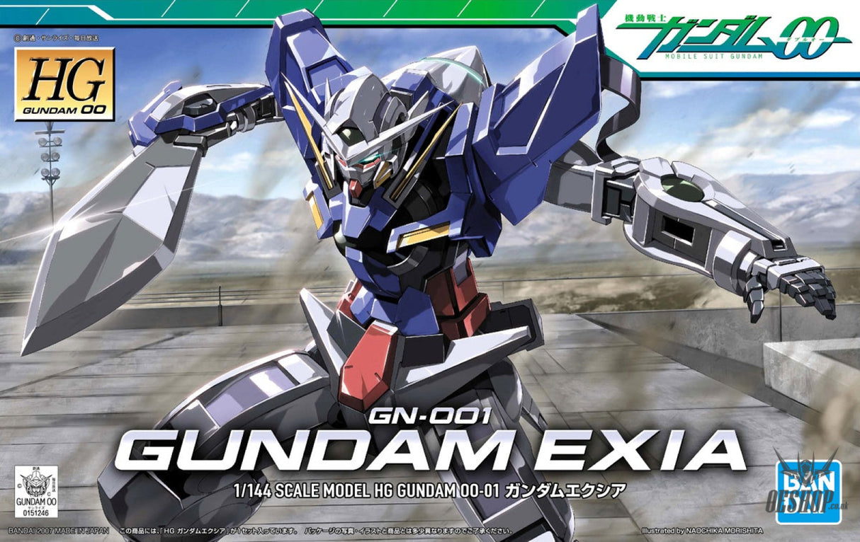 1/144 HG Gundam00 01 Exia GN-001 Scale Model Kits