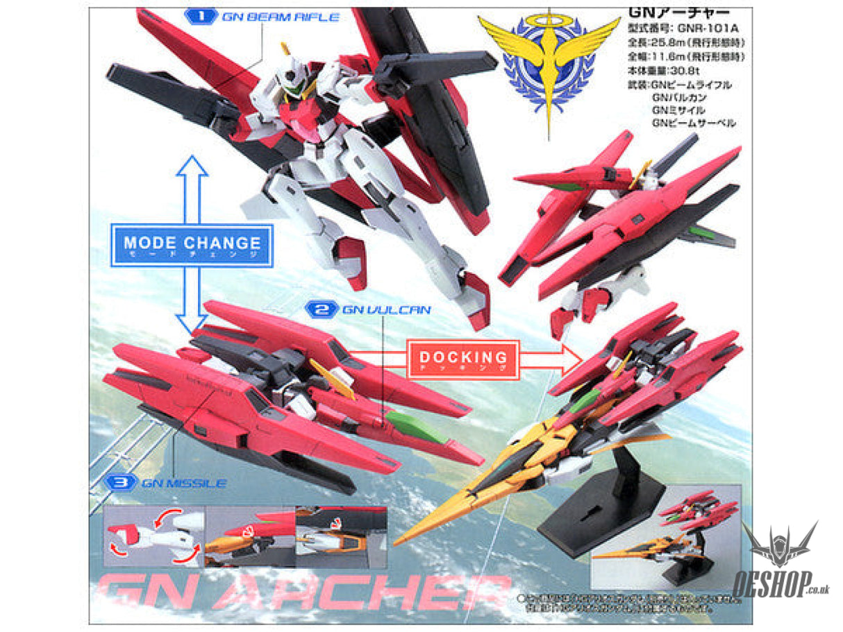 1/144 HG Gundam00 29 GN Archer Scale Model Kits