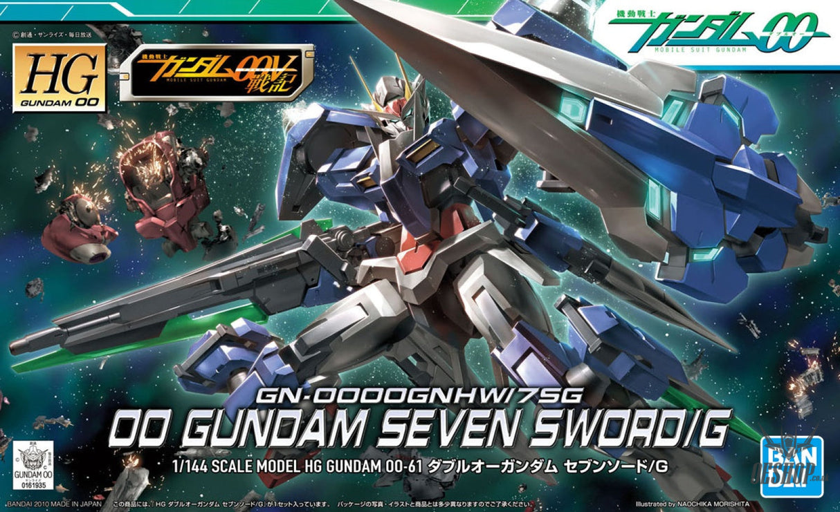 1/144 HG Gundam00 61 Seven Sword/G Scale Model Kits