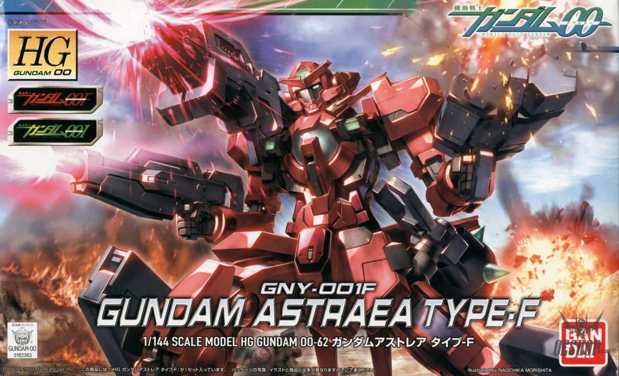 1/144 HG Gundam00 62 Gundam Astraea Type-F Scale Model Kits
