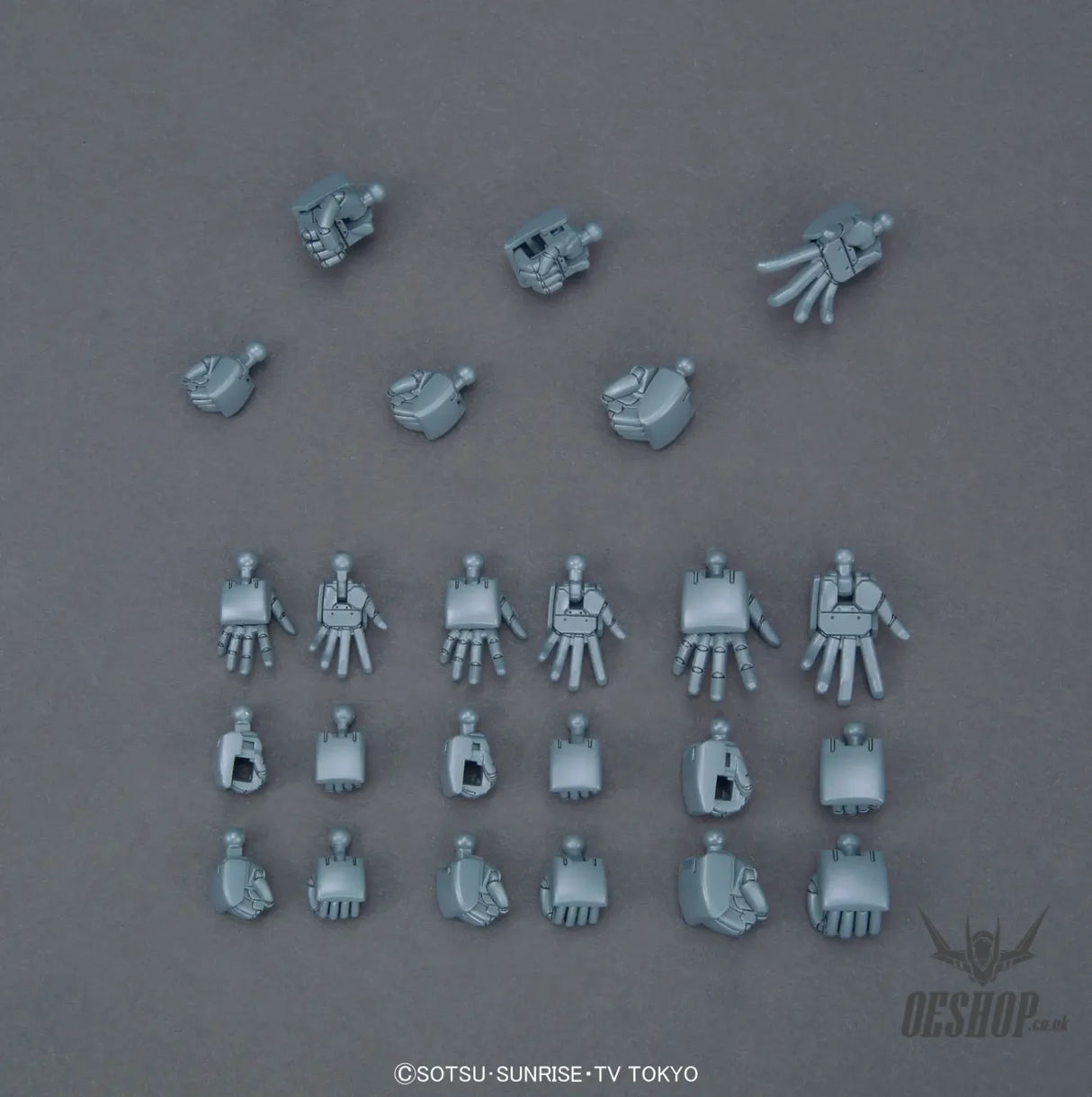 1/144 HGBC 025 Jigen Build Knuckle (Round) - Model Kits Accessories