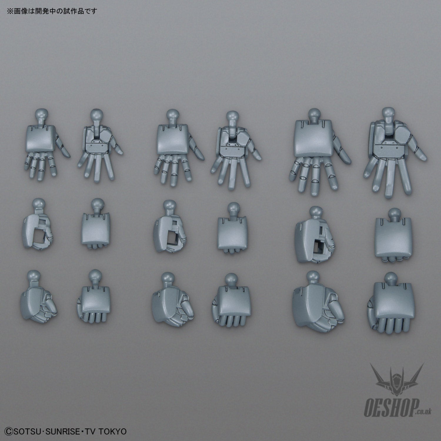 1/144 HGBC 044 Build Hands Round (S M L) Model Kits Accessories