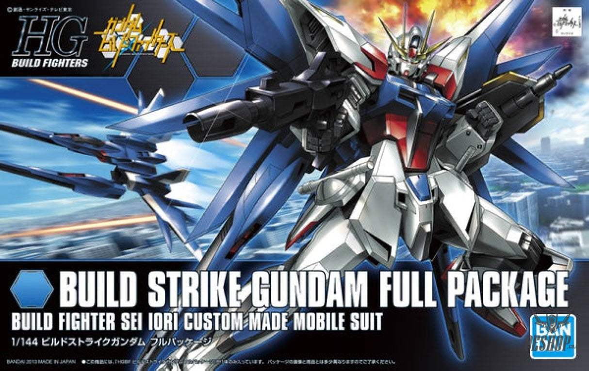 1/144 HGBF 001 Build Strike Gundam Full Package Scale Model Kits