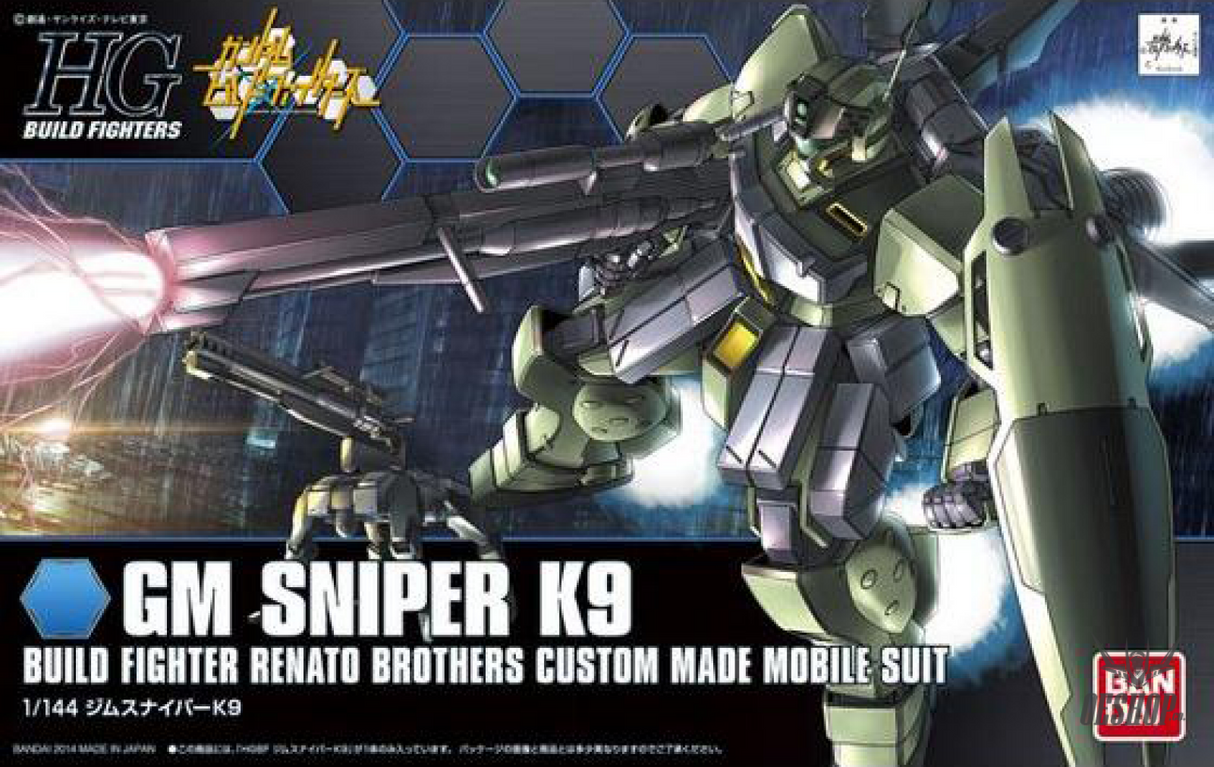 1/144 HGBF 010 GM Sniper K9 Gundam Scale Model Kits