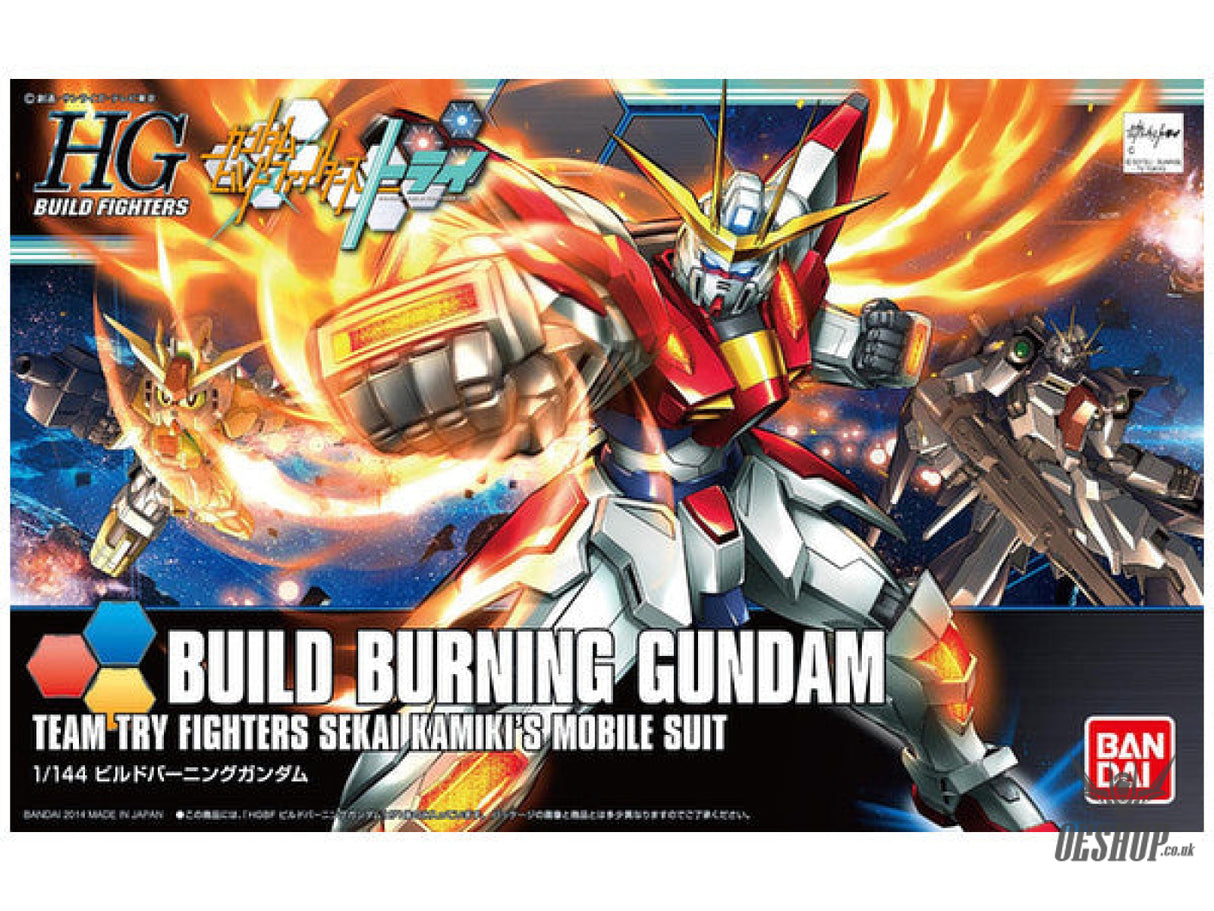 1/144 HGBF 018 Build Burning Gundam Scale Model Kits