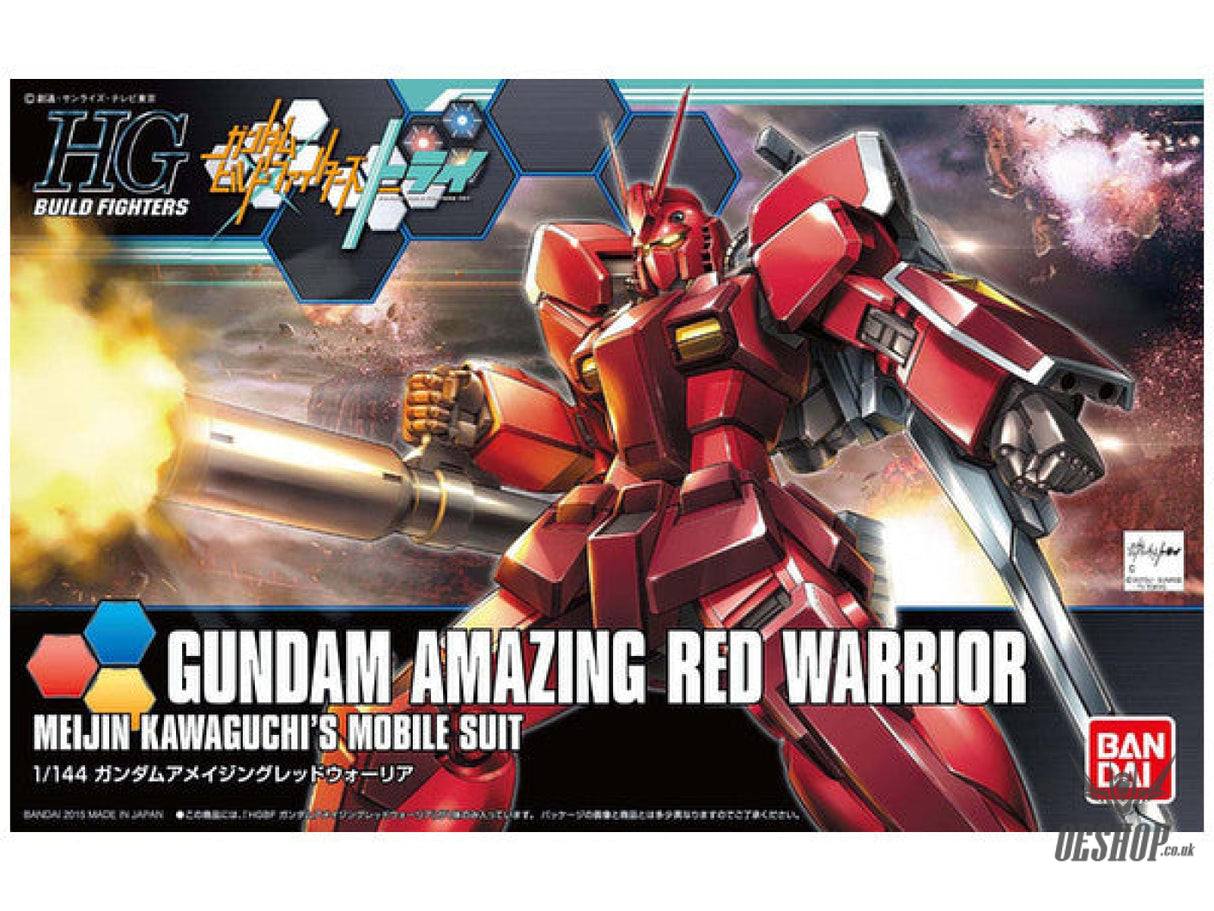 1/144 HGBF 026 Amazing Red Warrior Scale Model Kits