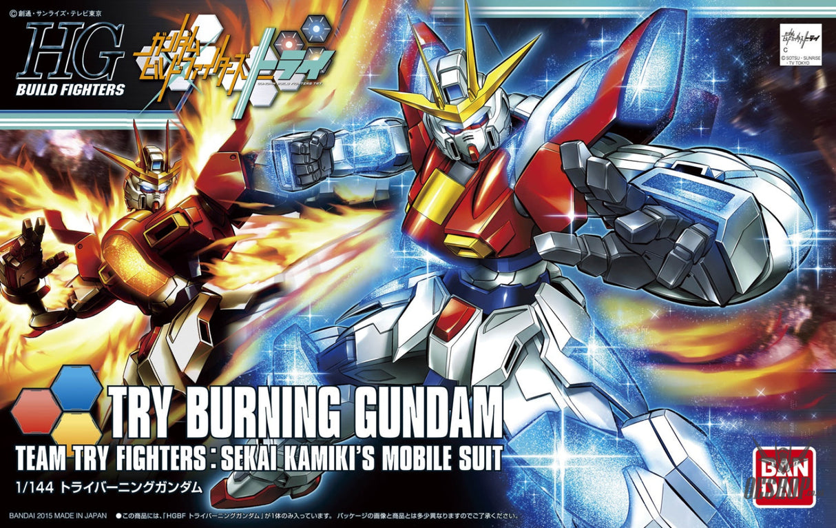 1/144 HGBF 028 Try Burning Gundam Scale Model Kits