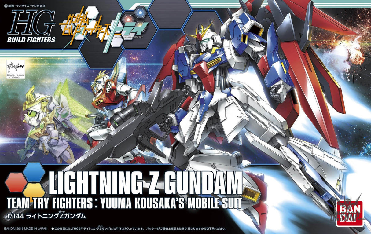 1/144 HGBF 040 Lightning Z Gundam Scale Model Kits
