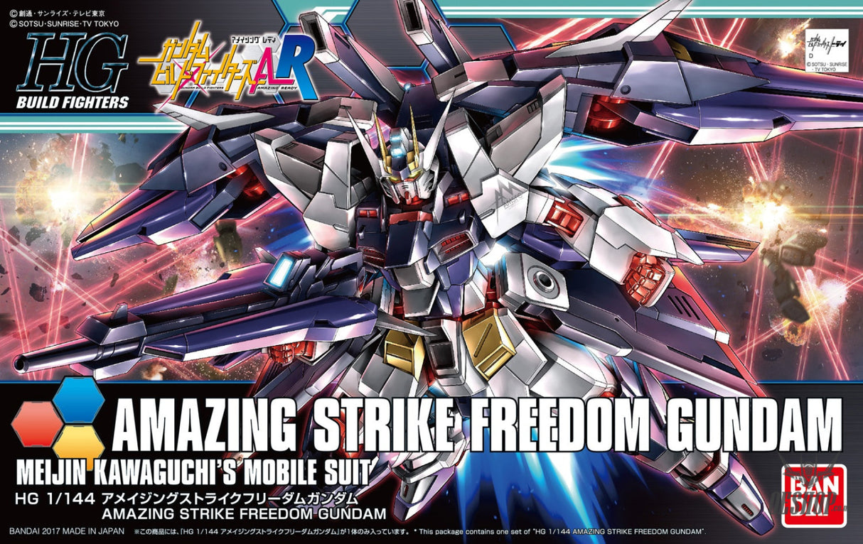 1/144 HGBF 053 Amazing Strike Freedom Gundam Scale Model Kits
