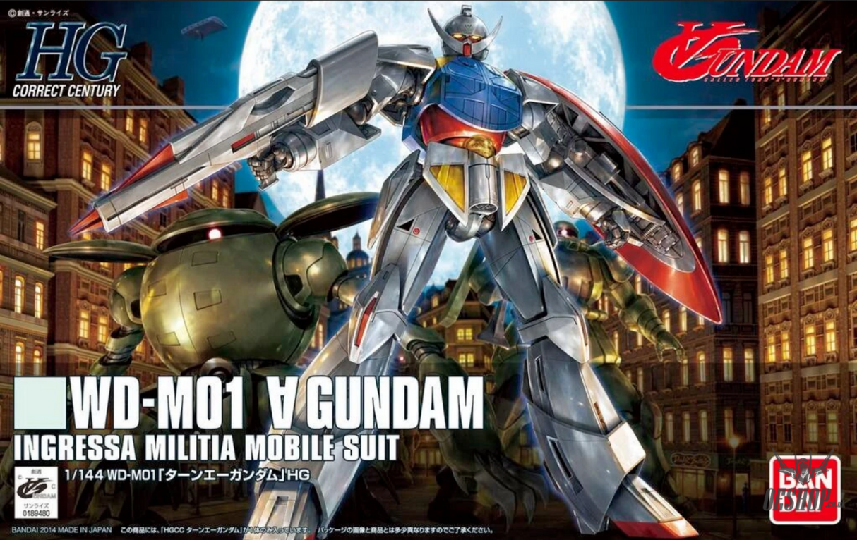 1/144 HGCC 177 Turn A Gundam Scale Model Kits