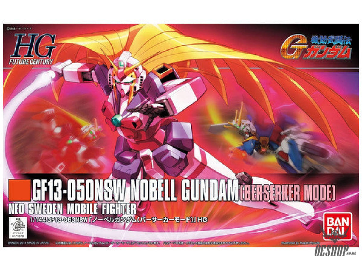 1/144 HGFC 129 GF13-050NSW Nobell Gundam (Berserker Mode) Scale Model Kits
