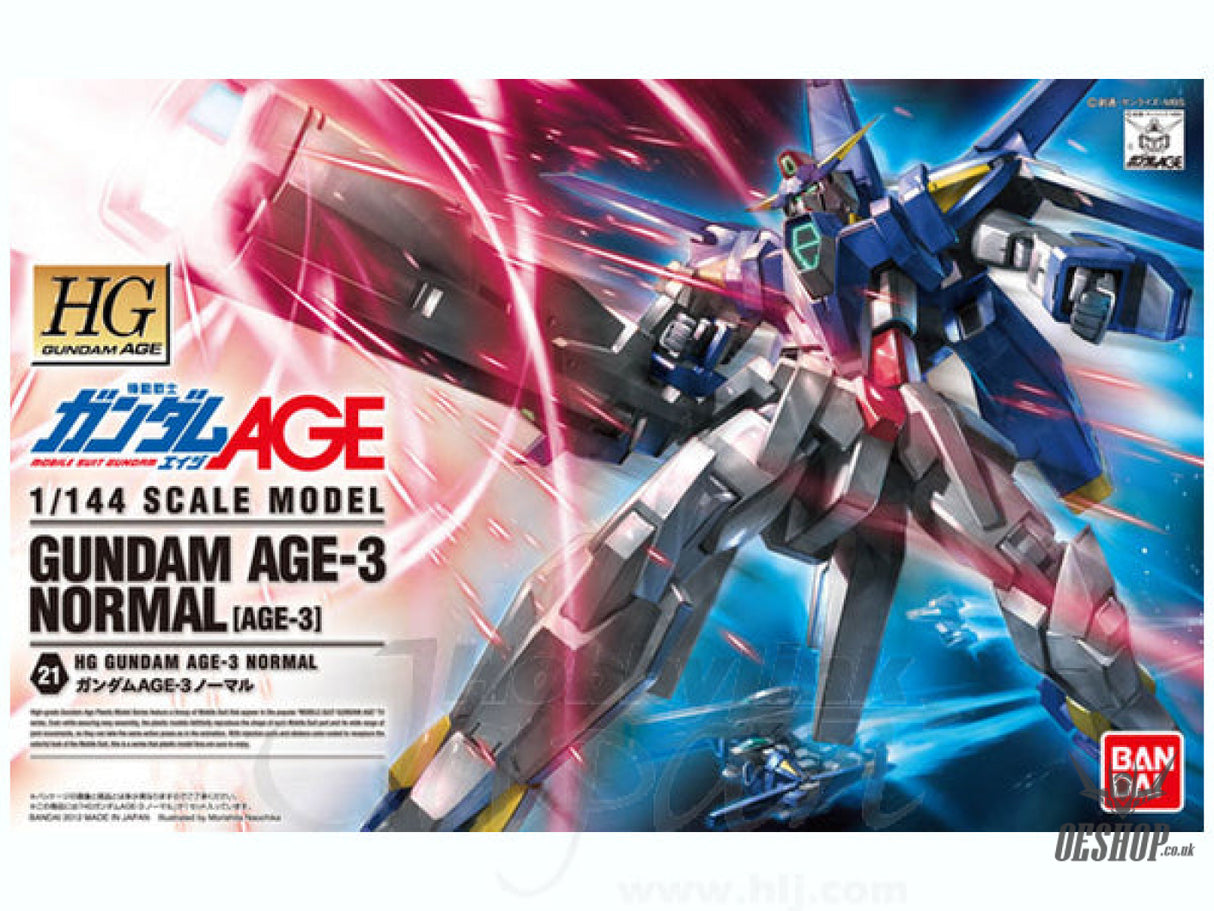 1/144 HGGA 21 Gundam AGE-3 Normal Scale Model Kits