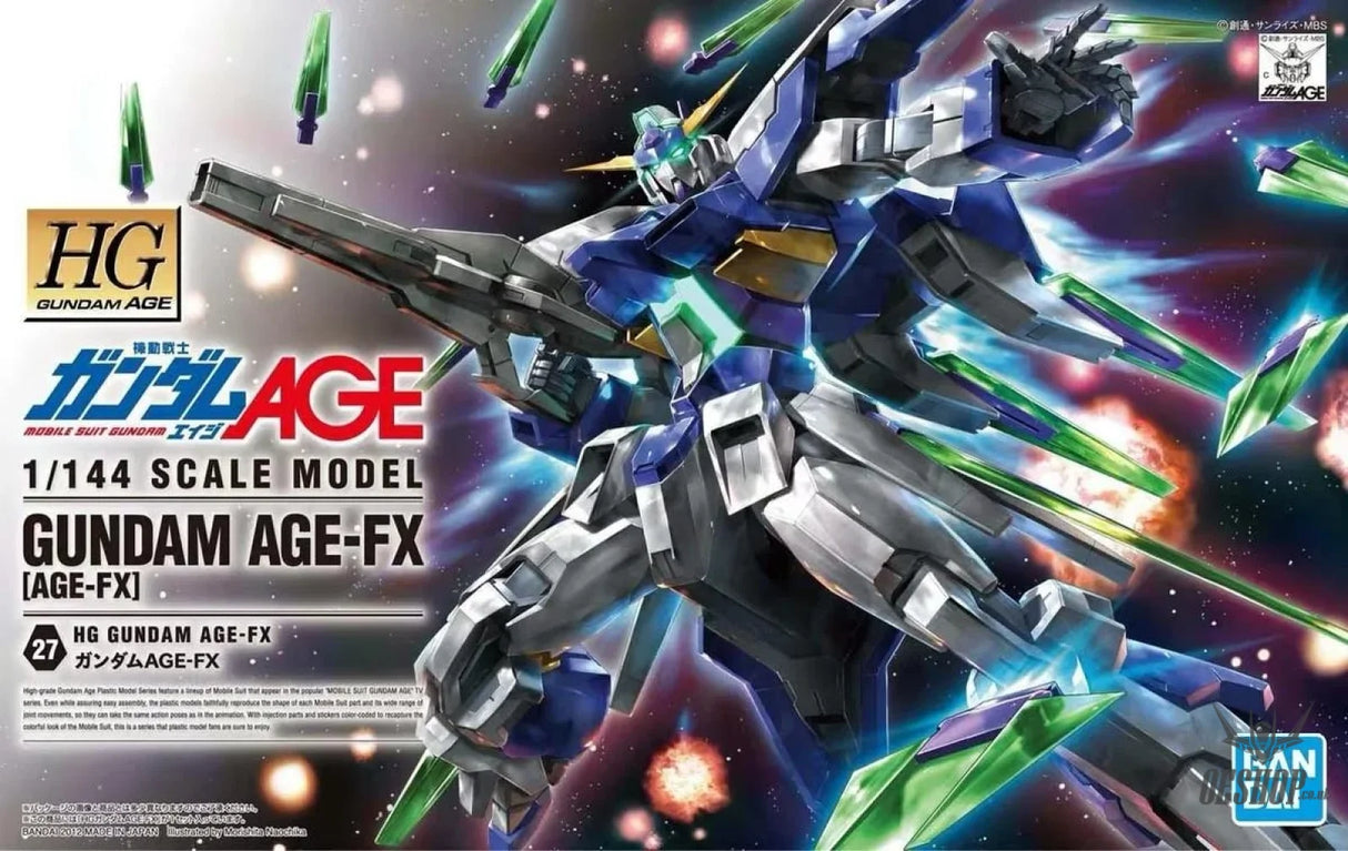 1/144 HGGA 27 Gundam AGE-FX Scale Model Kits