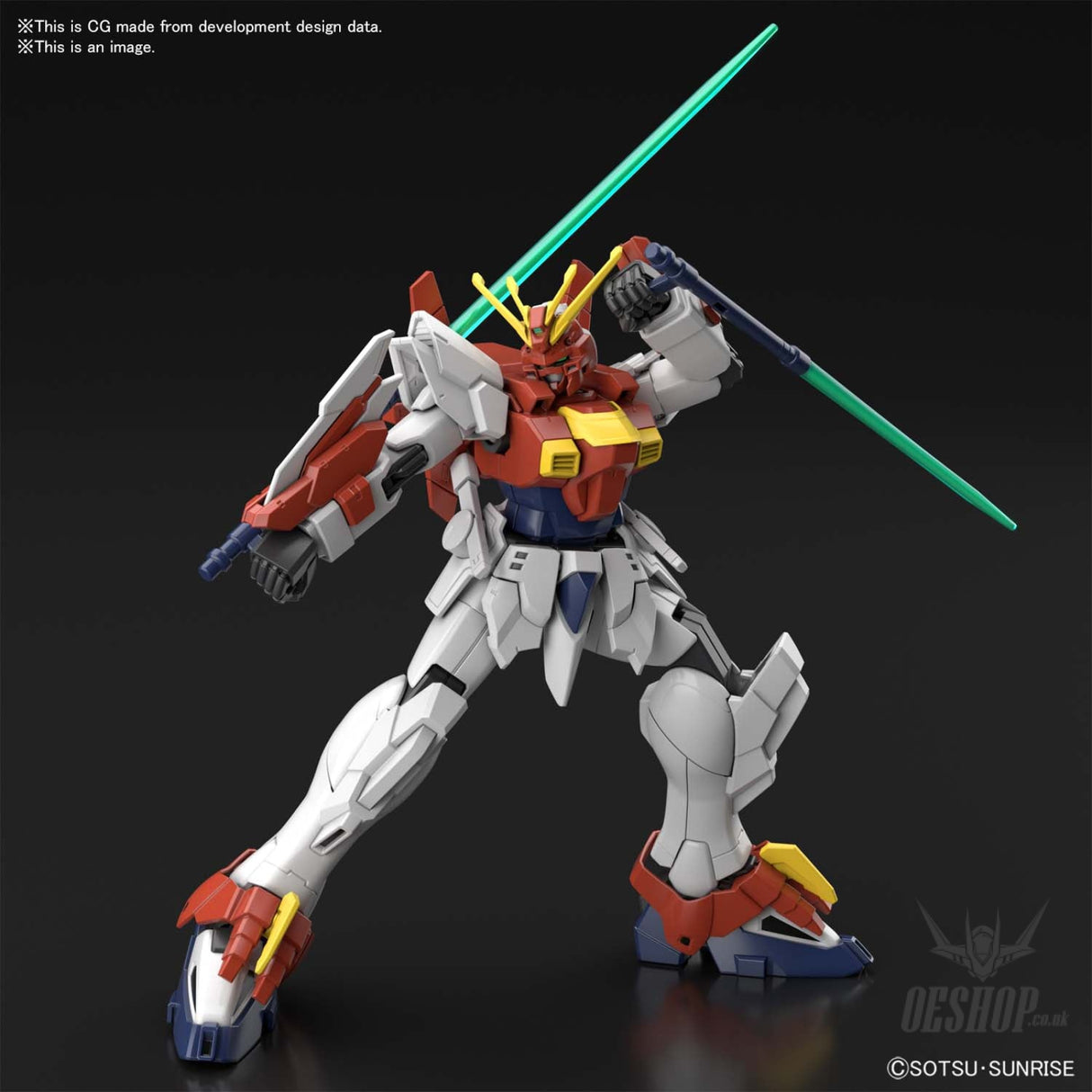 1/144 HGGBB 04 Gundam Blazing Gundam Breaker Battlogue Scale Model Kits