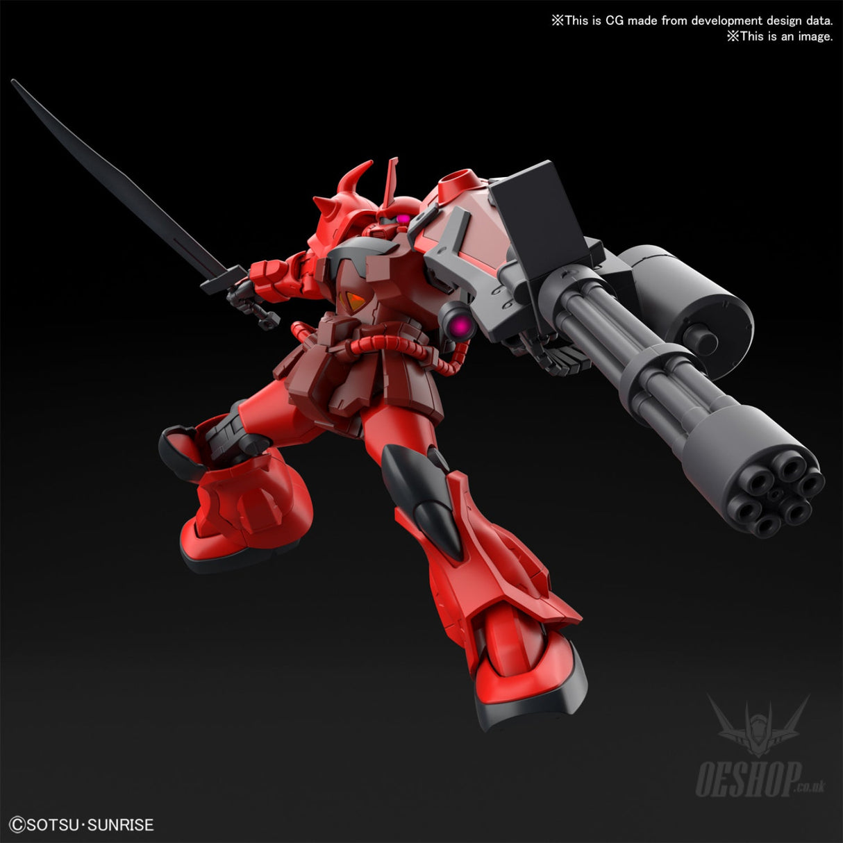 1/144 HGGBB 08 Gouf Crimson Custom Gundam Breaker Battlogue Scale Model Kits