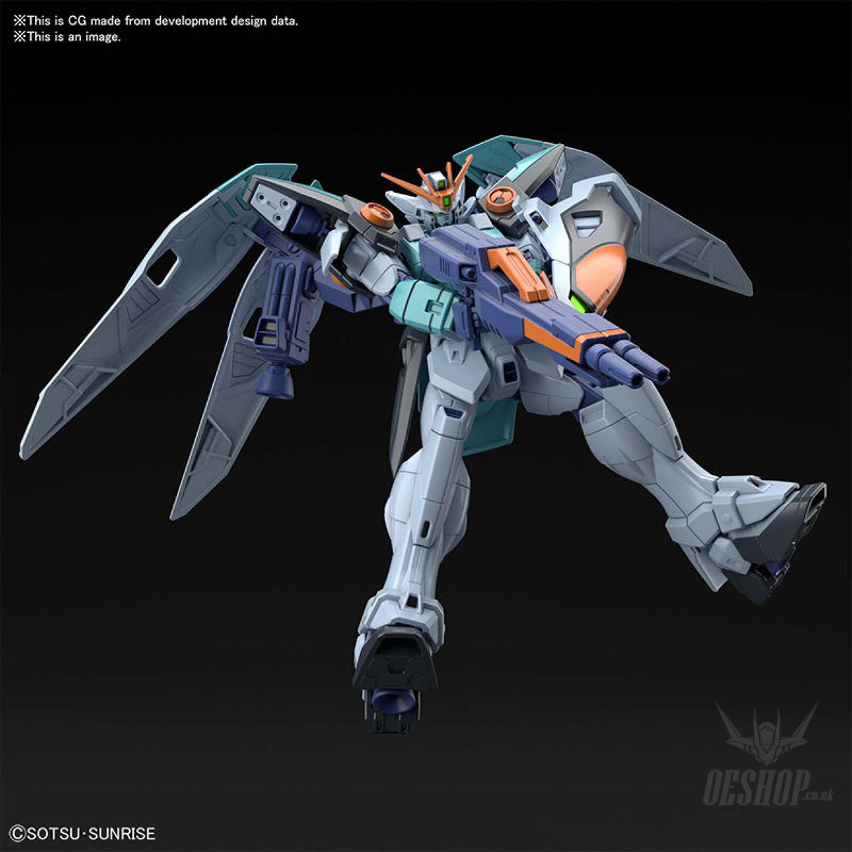 1/144 HGGBB 09 Gundam Wing Sky Zero Gundam Breaker Battlogue Scale Model Kits