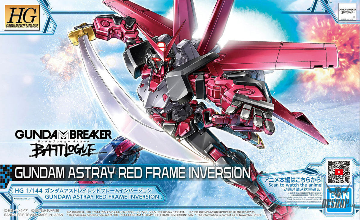 1/144 HGGBB 10 Gundam Astray Red Frame Inversion Gundam Breaker Battlogue Scale Model Kits