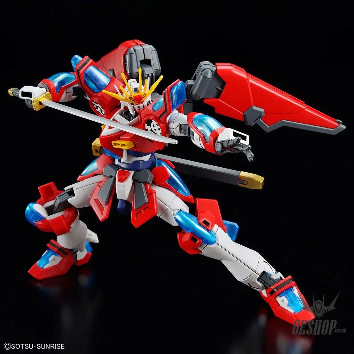 1/144 HGGBM 04 Shin Burning Gundam (Gundam Build Metaverse) Scale Model Kits