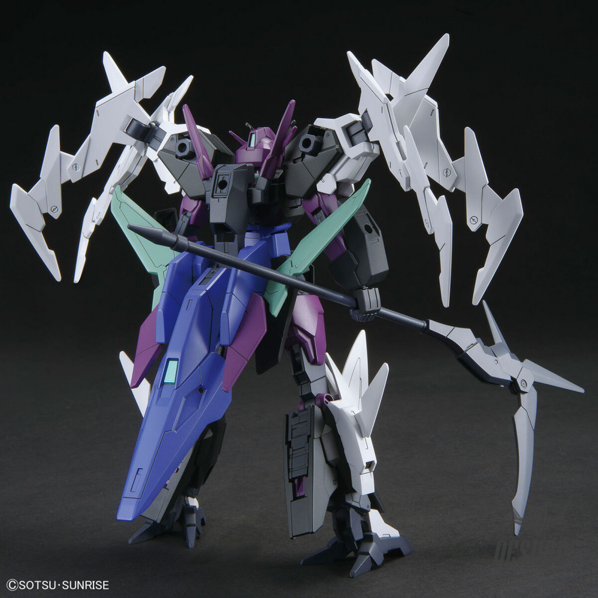 1/144 HGGBM 06 Plutine Gundam (Gundam Build Metaverse) Scale Model Kits