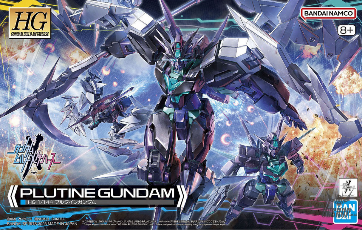 1/144 HGGBM 06 Plutine Gundam (Gundam Build Metaverse) Scale Model Kits